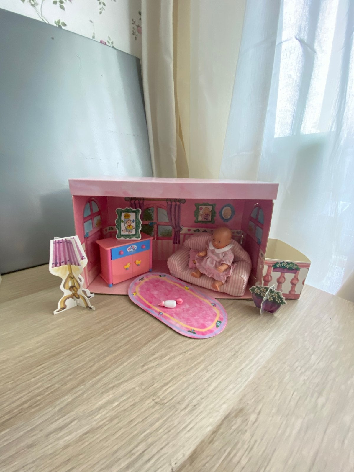 Mini Baby Born Woonkamer Speelset, Ophalen of Verzenden, Gebruikt, Toebehoren