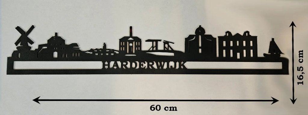 Skyline Harderwijk, Ophalen of Verzenden, Nieuw, Minder dan 50 cm, Overige typen