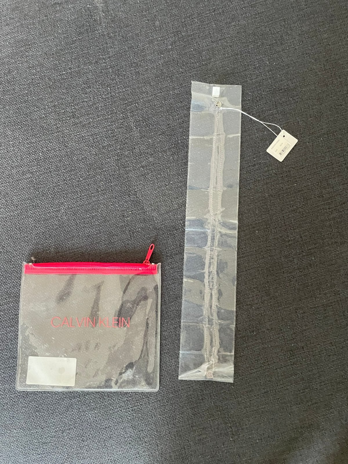Calvin Klein ketting nieuw, Ophalen, Zo goed als nieuw, Zilver, Overige materialen