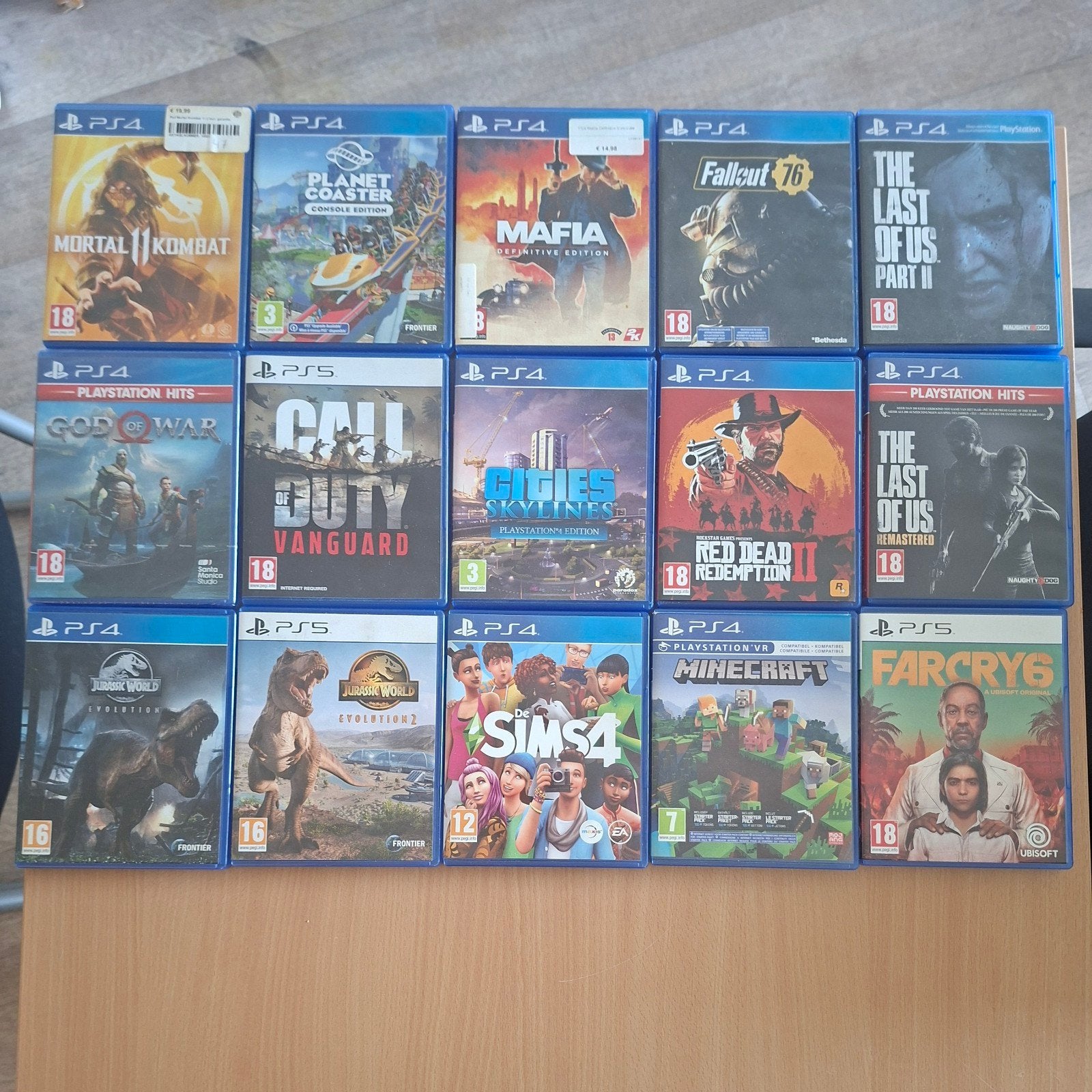 Diverse PS4 en PS5 Games - Groot aanbod!, Spelcomputers en Games, Vanaf 18 jaar, 1 speler, Zo goed als nieuw, Ophalen