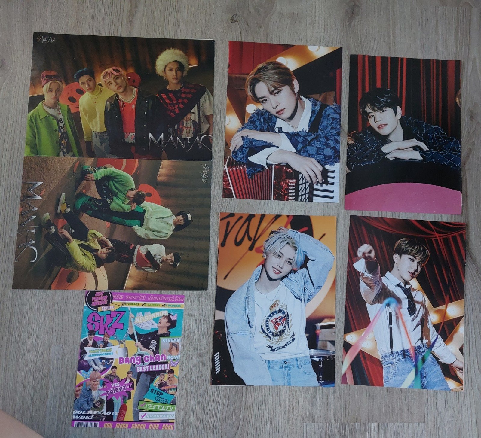Stray kids Posters., Verzamelen, Muziek, Artiesten en Beroemdheden, Ophalen of Verzenden, Zo goed als nieuw, Foto of Kaart