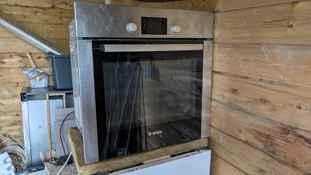 Bosch inbouw heteluchtoven met grillfunctie (HMD5331), Witgoed en Apparatuur, Ovens, Ophalen, Gebruikt, Oven met grill, Inbouw