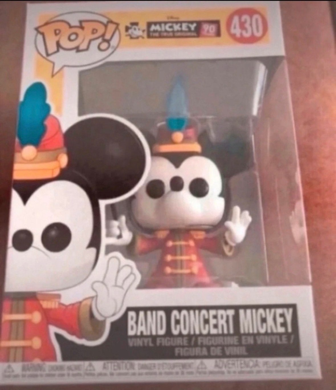 Funko Pop! Mickey Mouse Band Concert nr. 430, Ophalen of Verzenden, Zo goed als nieuw