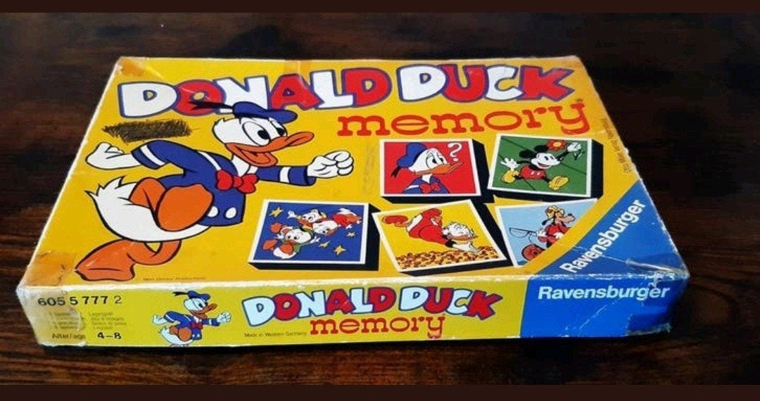 Donald Duck Memory spel 1986, Ophalen of Verzenden