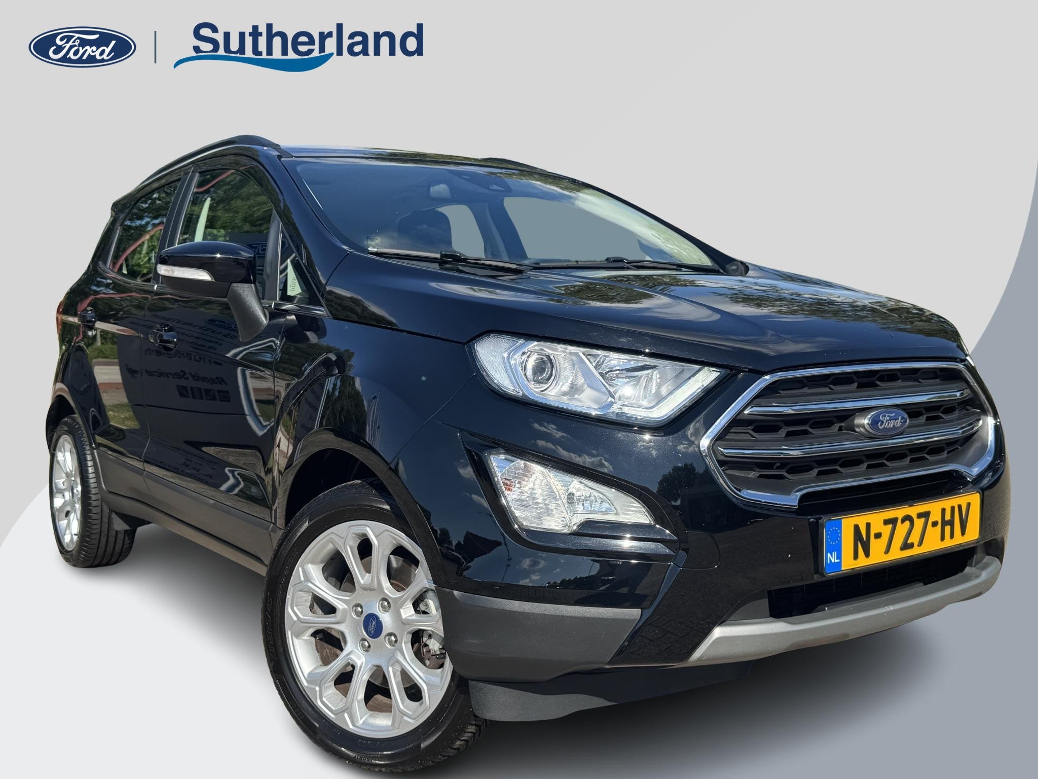 Ford EcoSport 1.0 EcoBoost Titanium 125pk Trekhaak | Stoelve, Auto's, Voorwielaandrijving, 125 pk, Gebruikt, Euro 6