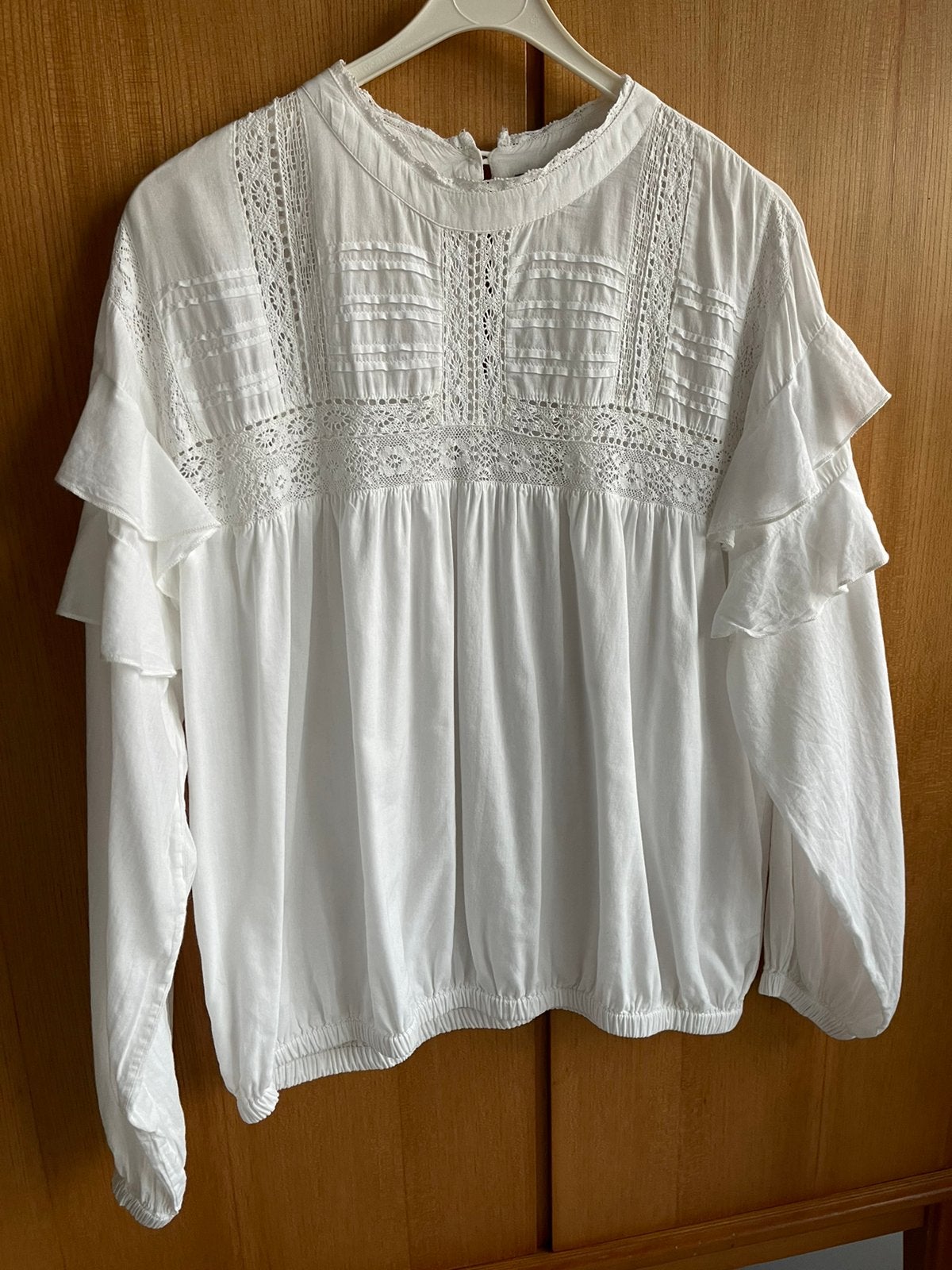 💕 Toffe blouse van Summum - maat 38 (40 kan ook prima), Ophalen of Verzenden, Zo goed als nieuw, Maat 38/40 (M), Wit