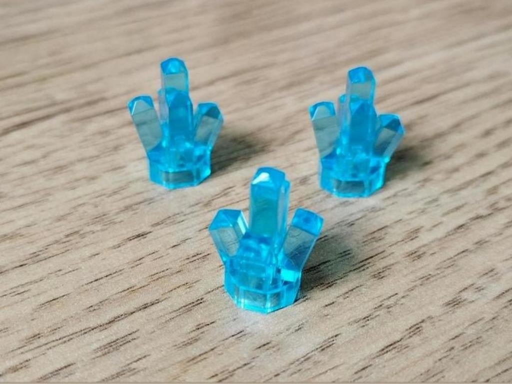 lego kristal doorzichtig licht blauw nieuw🆕️, Ophalen of Verzenden, Nieuw