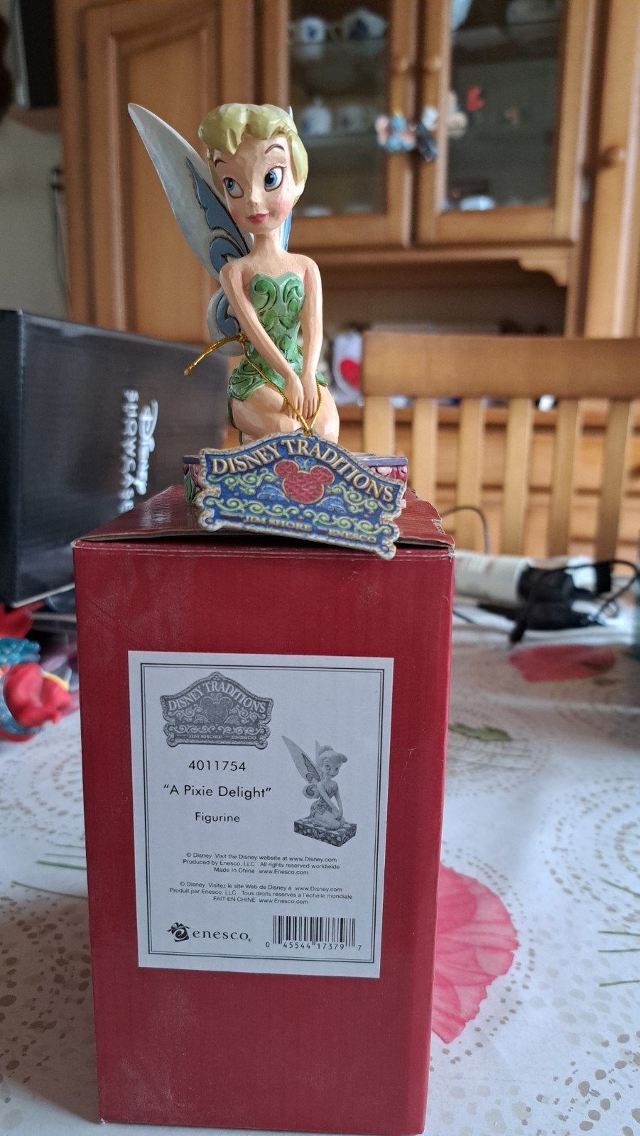 Disney Traditions Tinkerbell "A Pixie Delight" Figurine, Verzamelen, Ophalen, Zo goed als nieuw