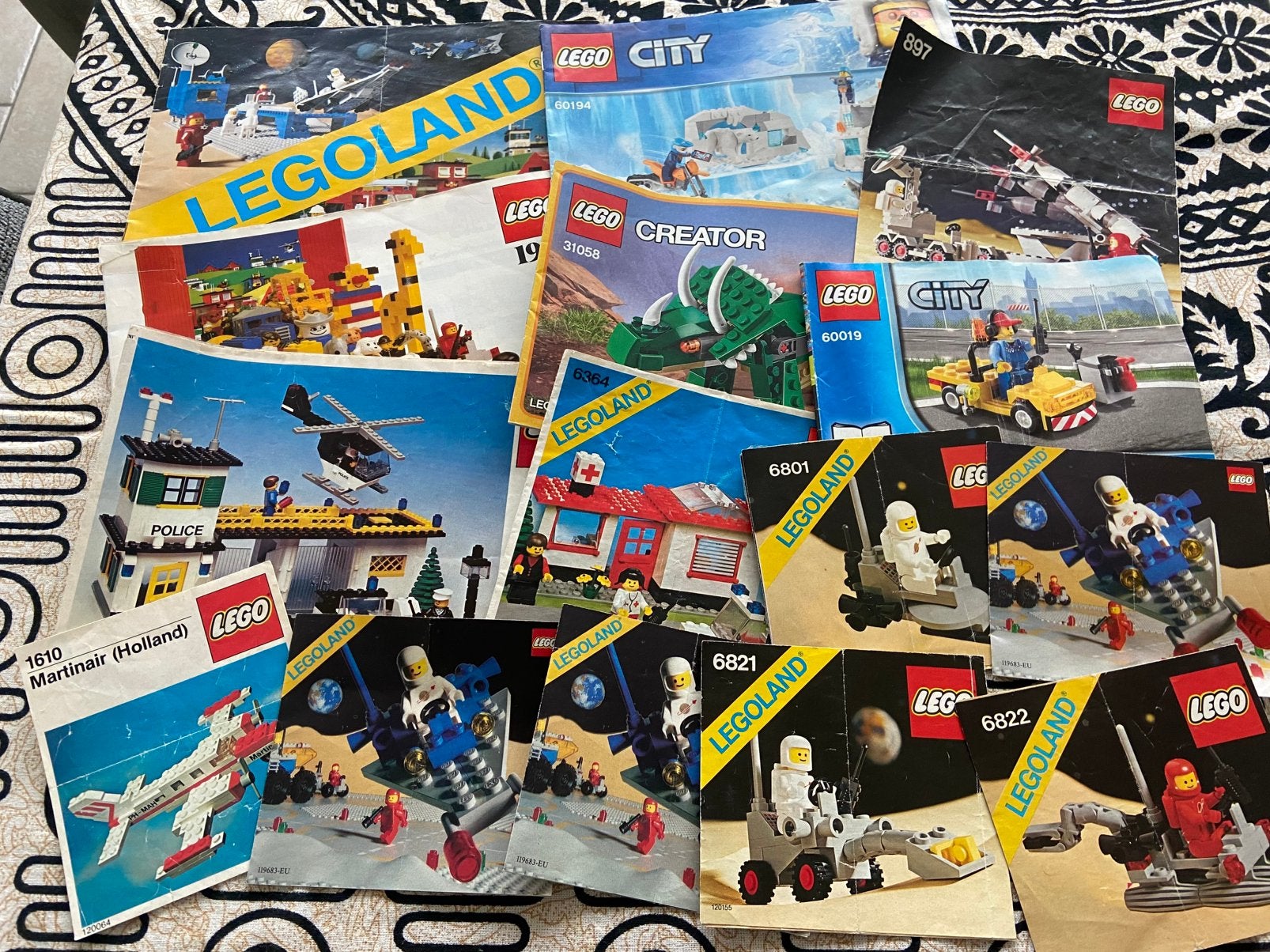 15 stuks LEGO instructieboekjes - diverse thema's, Gebruikt, Lego, Overige typen, Ophalen of Verzenden