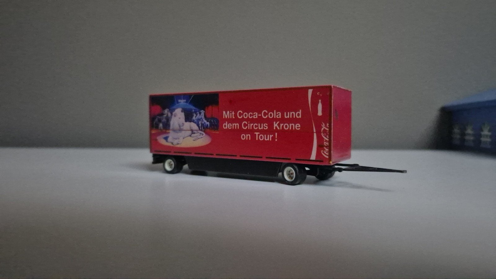 Herpa Wiking Coca-Cola Circus Krone Reclame Wagen, Ophalen of Verzenden, Zo goed als nieuw, Bus of Vrachtwagen
