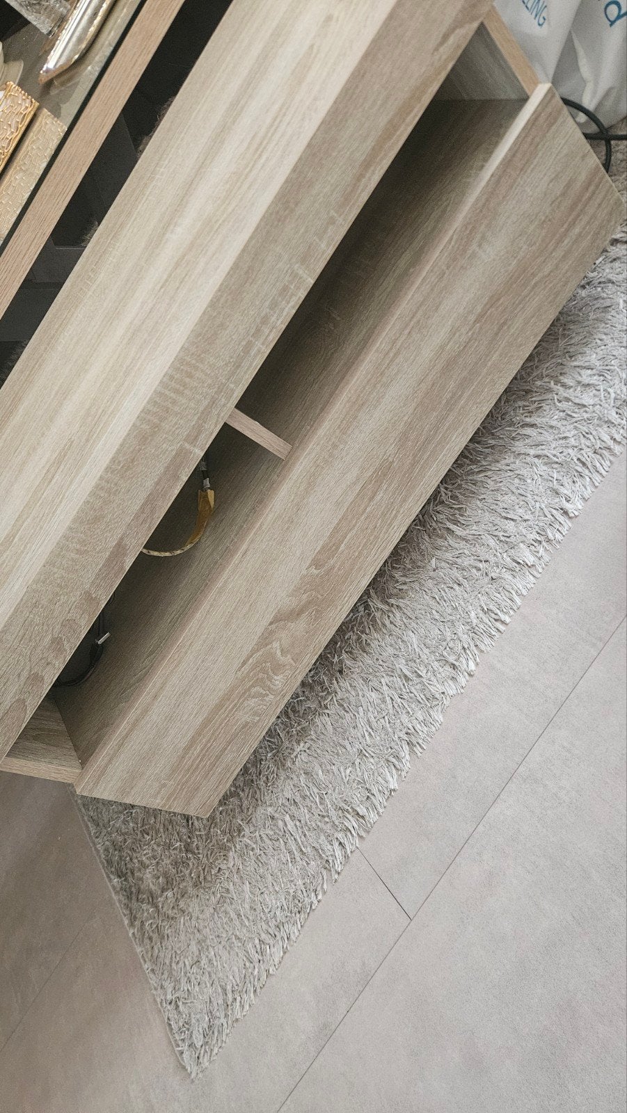 TV-meubel / Dressoir met opbergruimte, Ophalen, Gebruikt, 100 tot 150 cm, Minder dan 100 cm