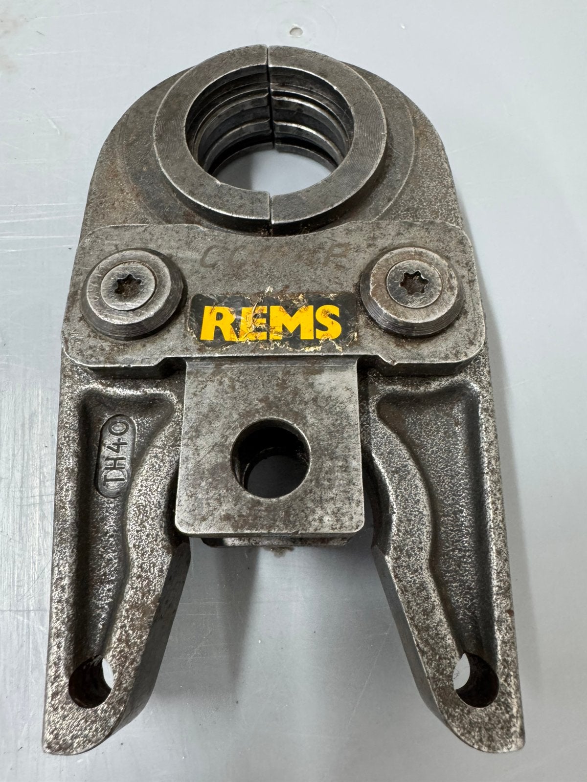 Rems persbek TH 40, Ophalen of Verzenden, Gebruikt