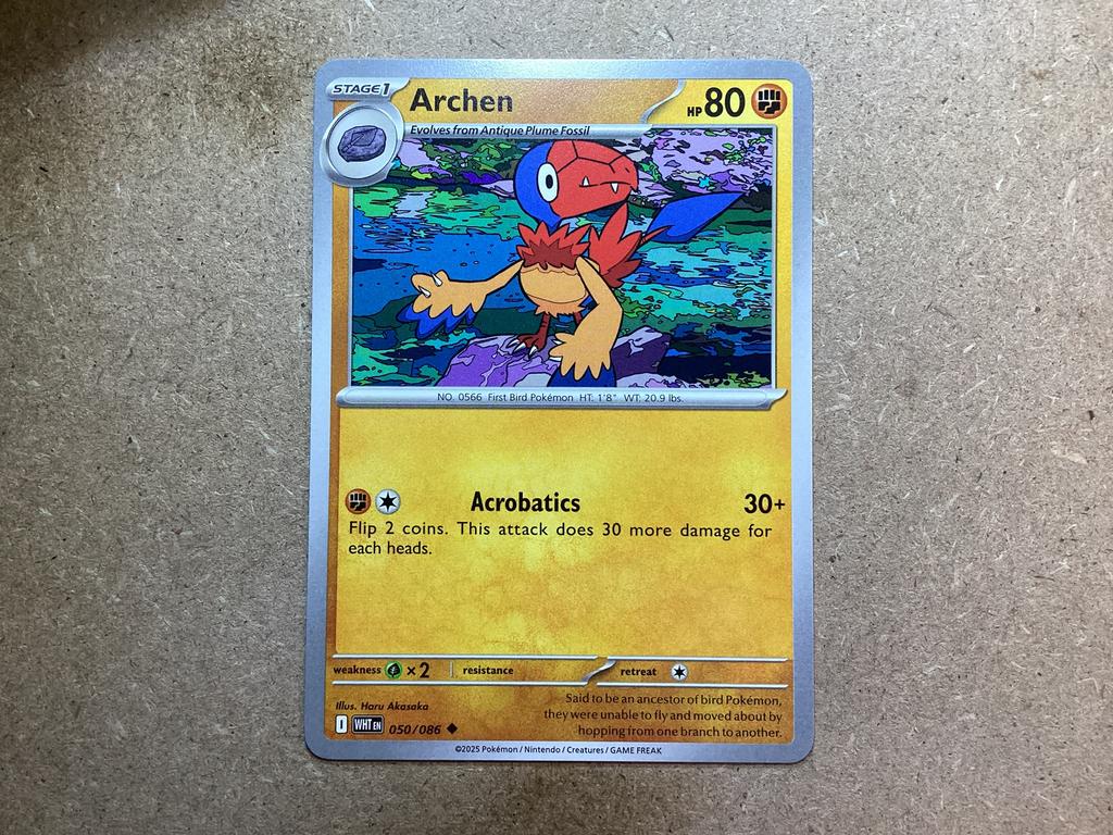 1x Archen [WHT 050/086] (Near Mint), Ophalen of Verzenden, Zo goed als nieuw, Losse kaart