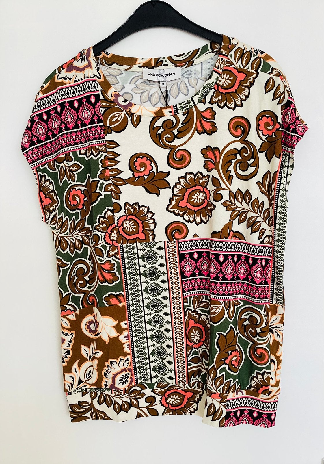 Shirt &Co Woman maat m, Kleding | Dames, Maat 38/40 (M), Nieuw, Korte mouw, Meerkleurig