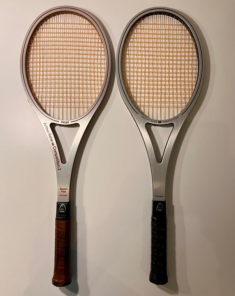 Head Arthur Ashe Competition 1 en 2 Tennisrackets, Ophalen of Verzenden, Zo goed als nieuw, Racket, Head