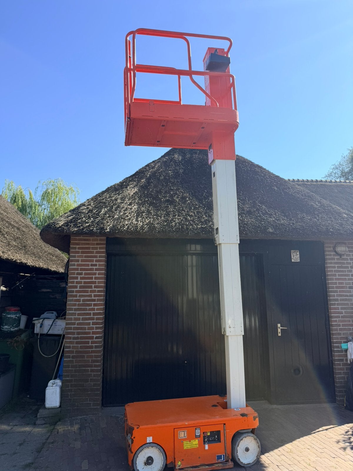 Snorkel tm 12 bj 2016 mast hoogwerker hoog werker lift, Ophalen