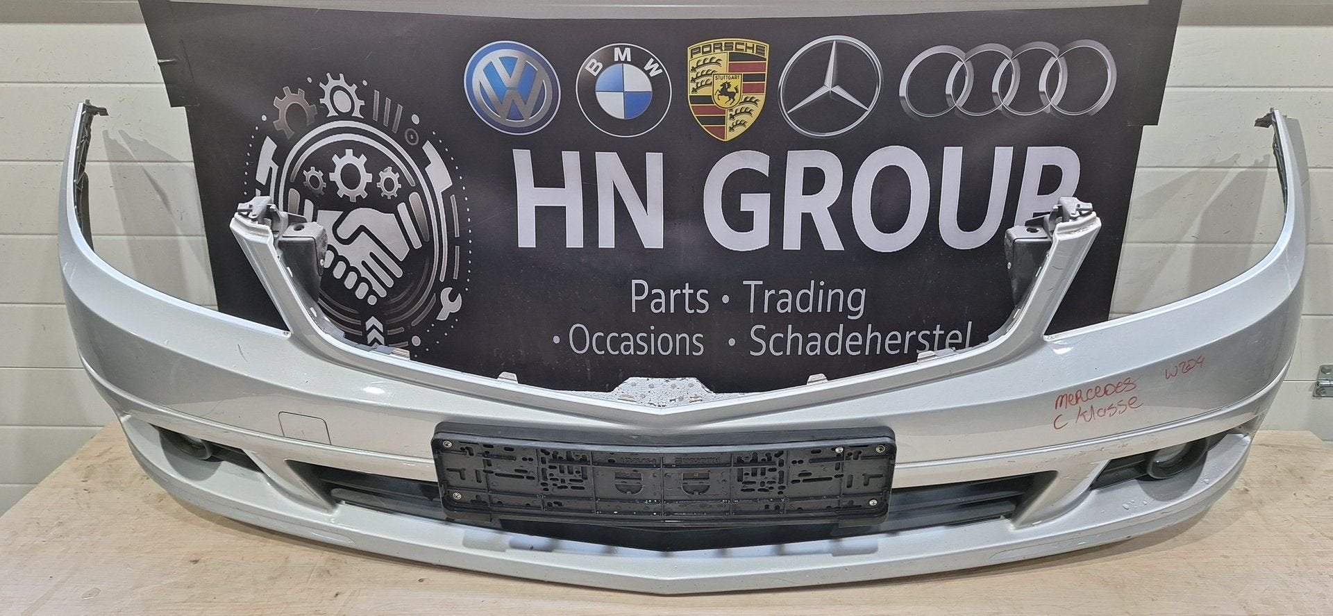 Voorbumper Mercedes-Benz C W204  A2048850116, Gebruikt, -, Voor, -