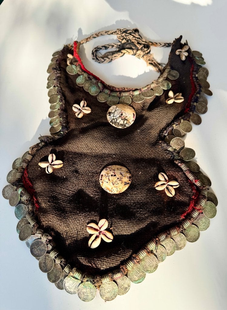 Traditionele Banjara-ketting/hoofdtooi India Jaren '70, Ophalen of Verzenden