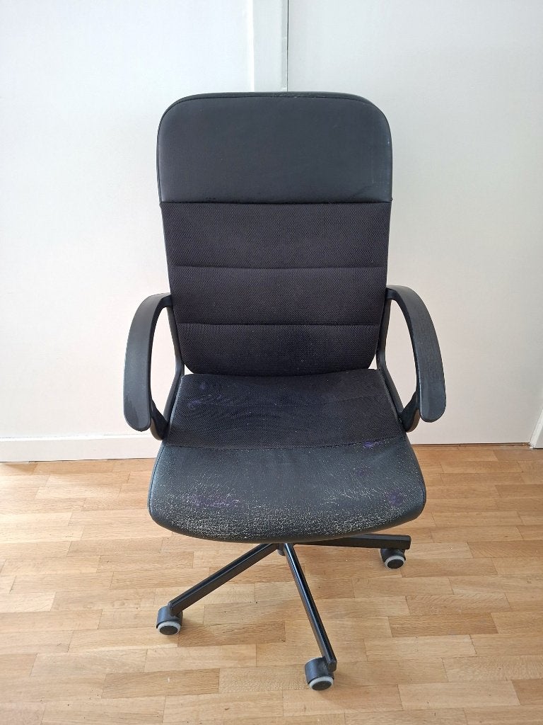 ikea bureaustoel, Huis en Inrichting, Bureaustoelen, Gebruikt, Bureaustoel, Zwart, Ophalen