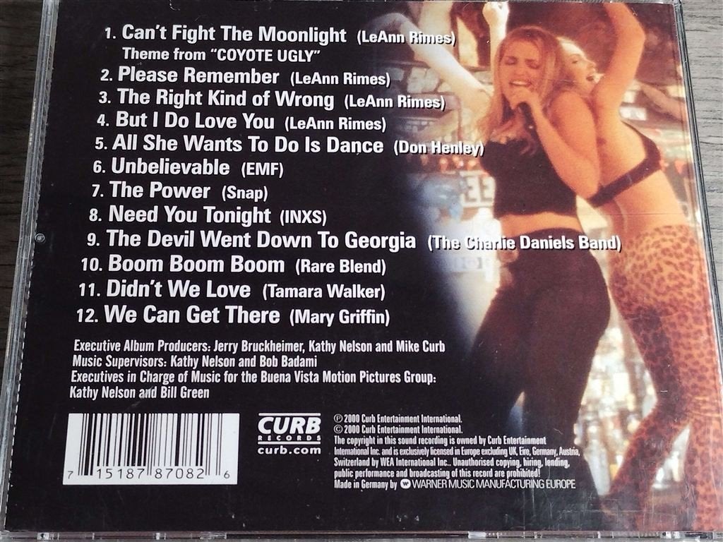Coyote Ugly [Soundtrack], Ophalen of Verzenden, Zo goed als nieuw