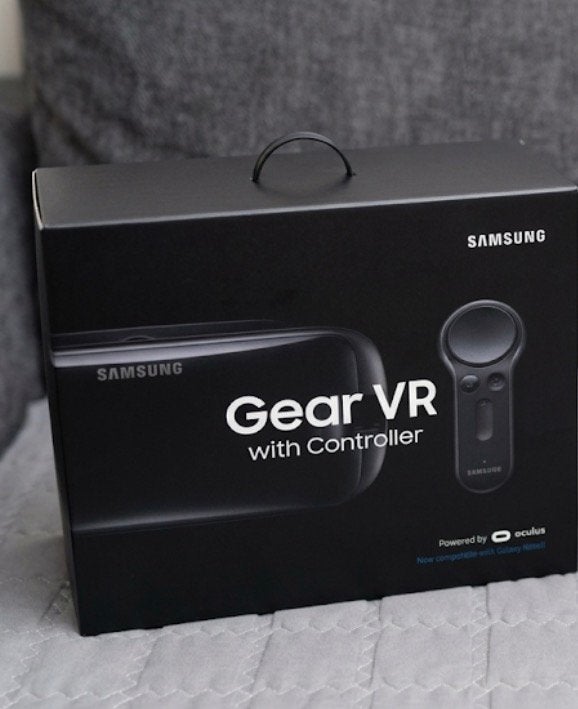 Samsung Gear VR met Controller, Ophalen, Zo goed als nieuw, Samsung, 8 keer of meer
