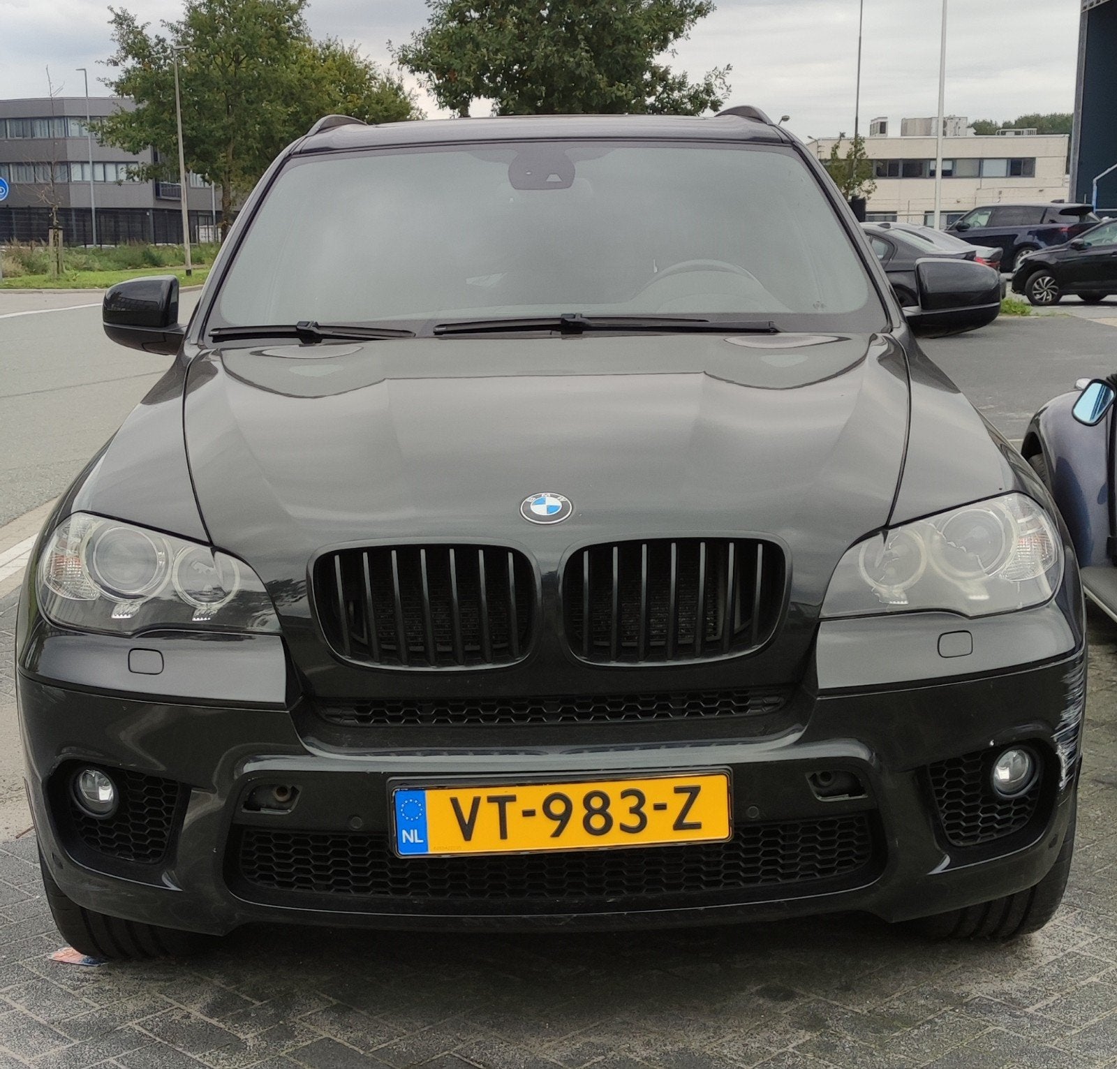 Nette BMW X5 40d Facelift 2011 | Vol opties | Grijs kenteken, Euro 5, Zwart, Leder, Diesel