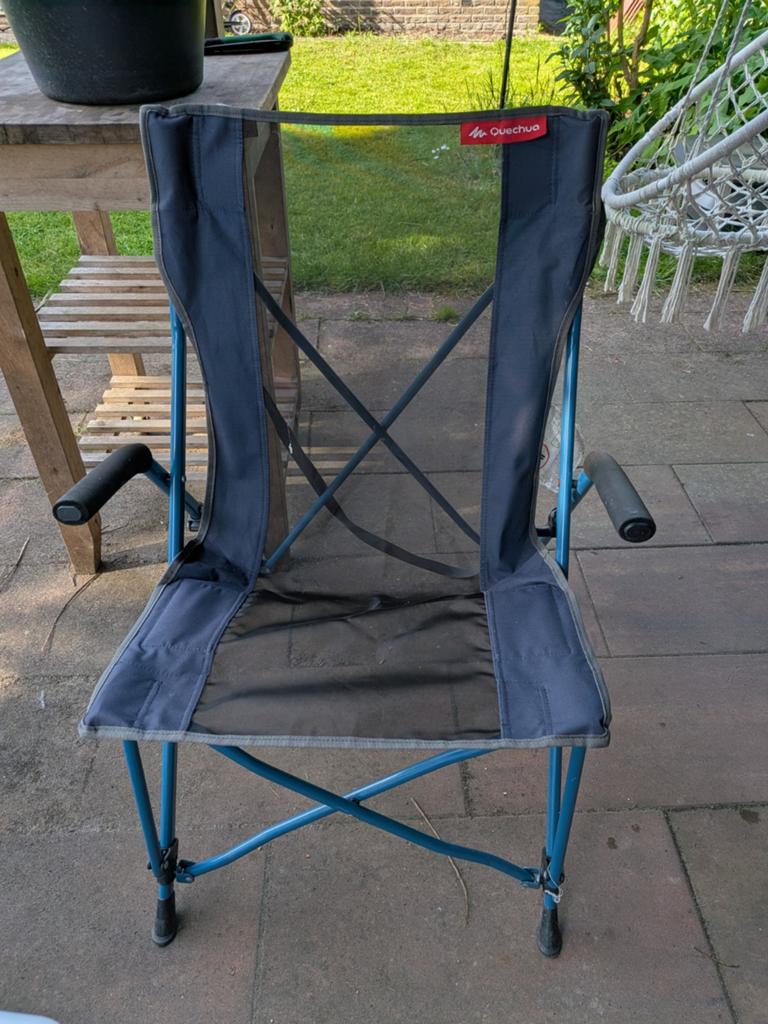 Comfortabele Kampeerstoel - Ideaal voor Outdoor Avonturen, Ophalen of Verzenden, Gebruikt, Campingstoel