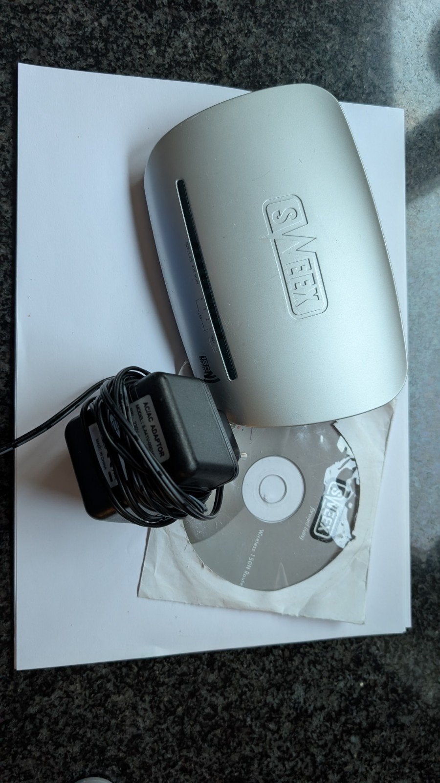 Sweex Wireless 150N Router, Ophalen of Verzenden, Gebruikt, Router, Sweex