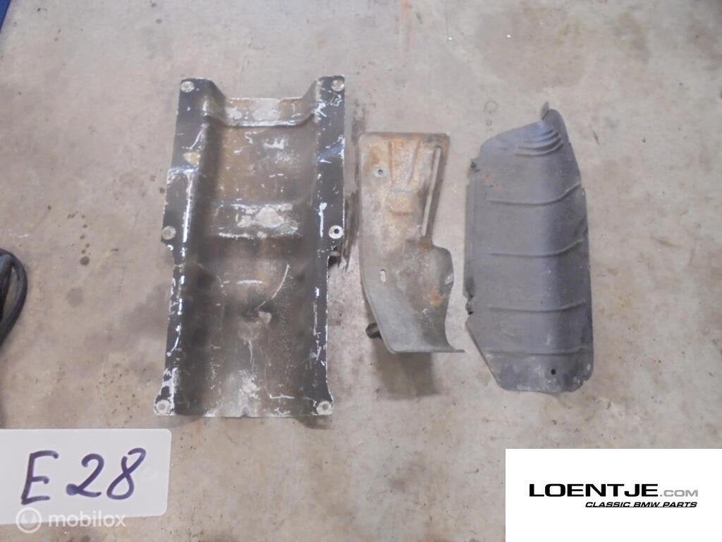 Hitteschild uitlaat BMW 5-serie E28 ('82-'88), Gebruikt, Ophalen of Verzenden, BMW, BMW