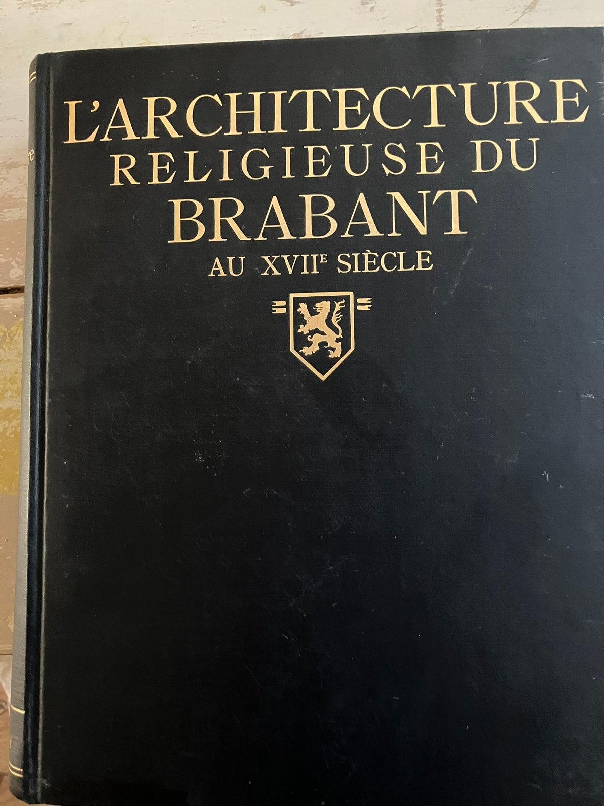 Prachtig gebonden Franstalig boek., Ophalen, Overige technieken, Architectuur, 29 cm