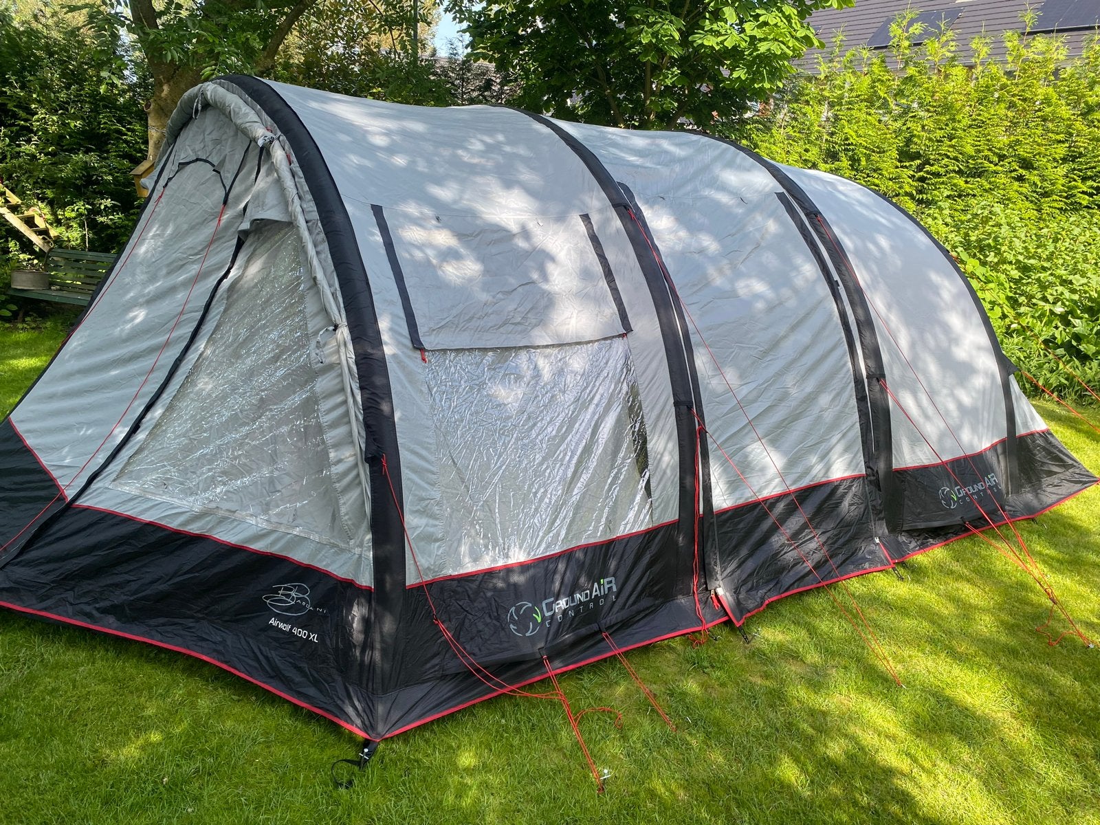 Bardani Airwolf 400 XL opblaasbare tunneltent, Ophalen, Zo goed als nieuw, Tot en met 5