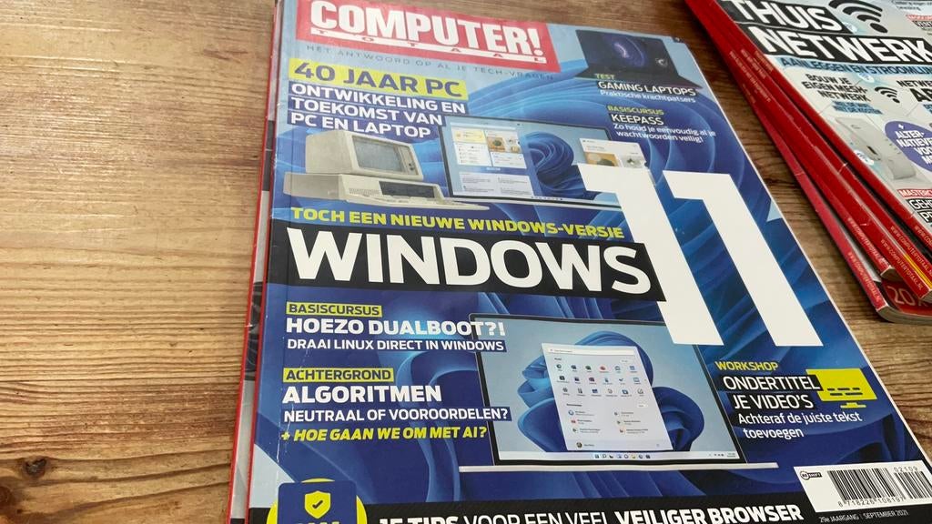 Computer totaal 9 +12 2021. 5-6 -7/8 -9-12  2020, Boeken, Ophalen of Verzenden, Zo goed als nieuw, Overige onderwerpen