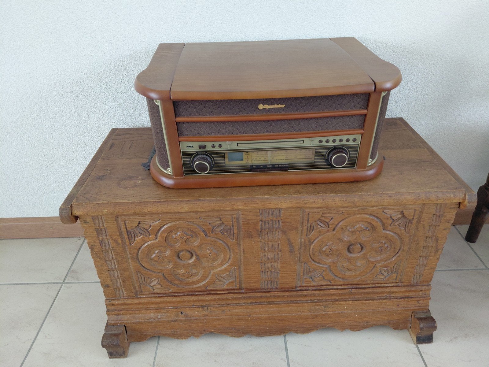 Muziekinstallatie met CD, Radio en Cassettedeck, Overige merken, Gebruikt, Tuner of Radio, Ophalen of Verzenden