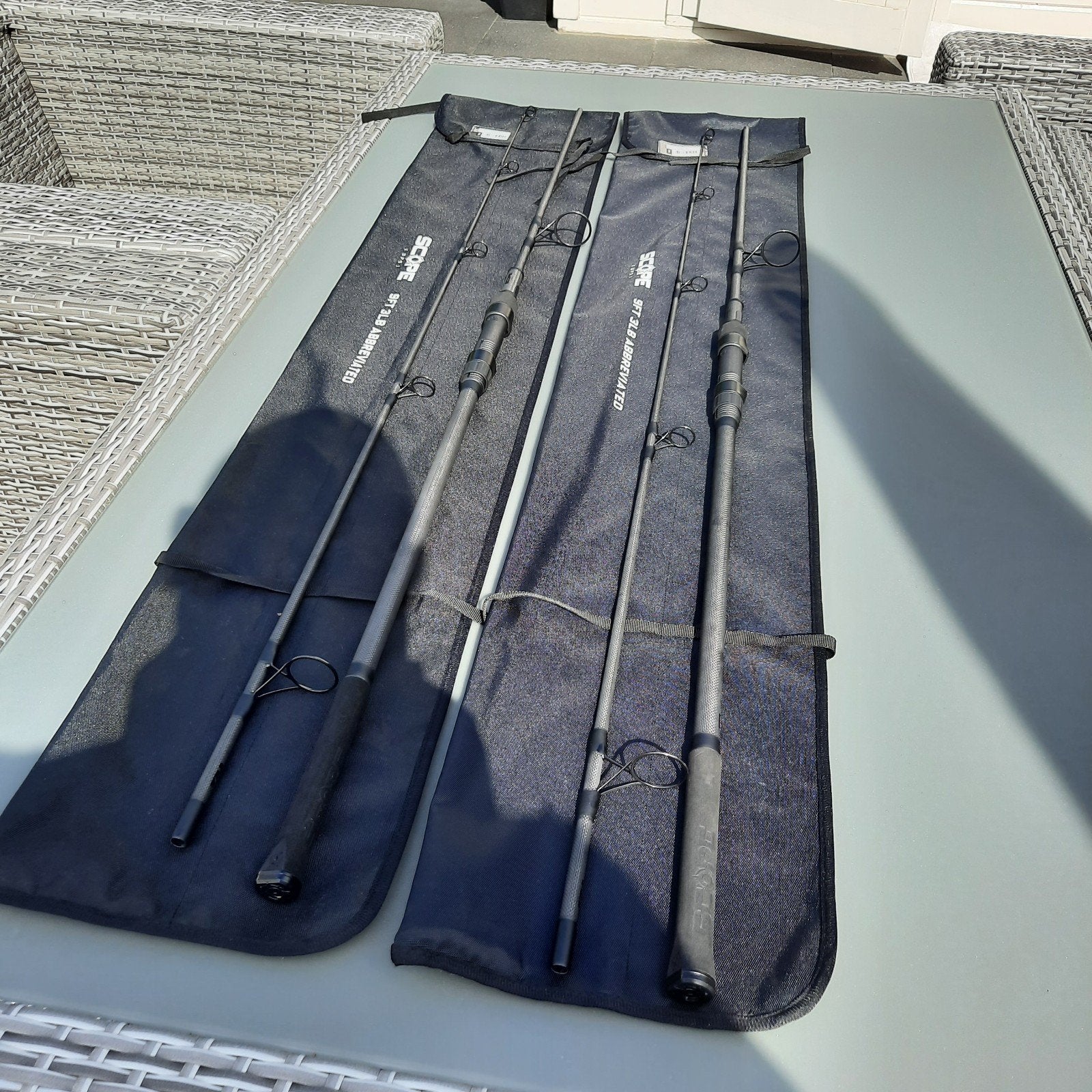 NASH SCOPE OPS 9FT 3LB ABBREVIATED, Ophalen, Zo goed als nieuw, Werphengel