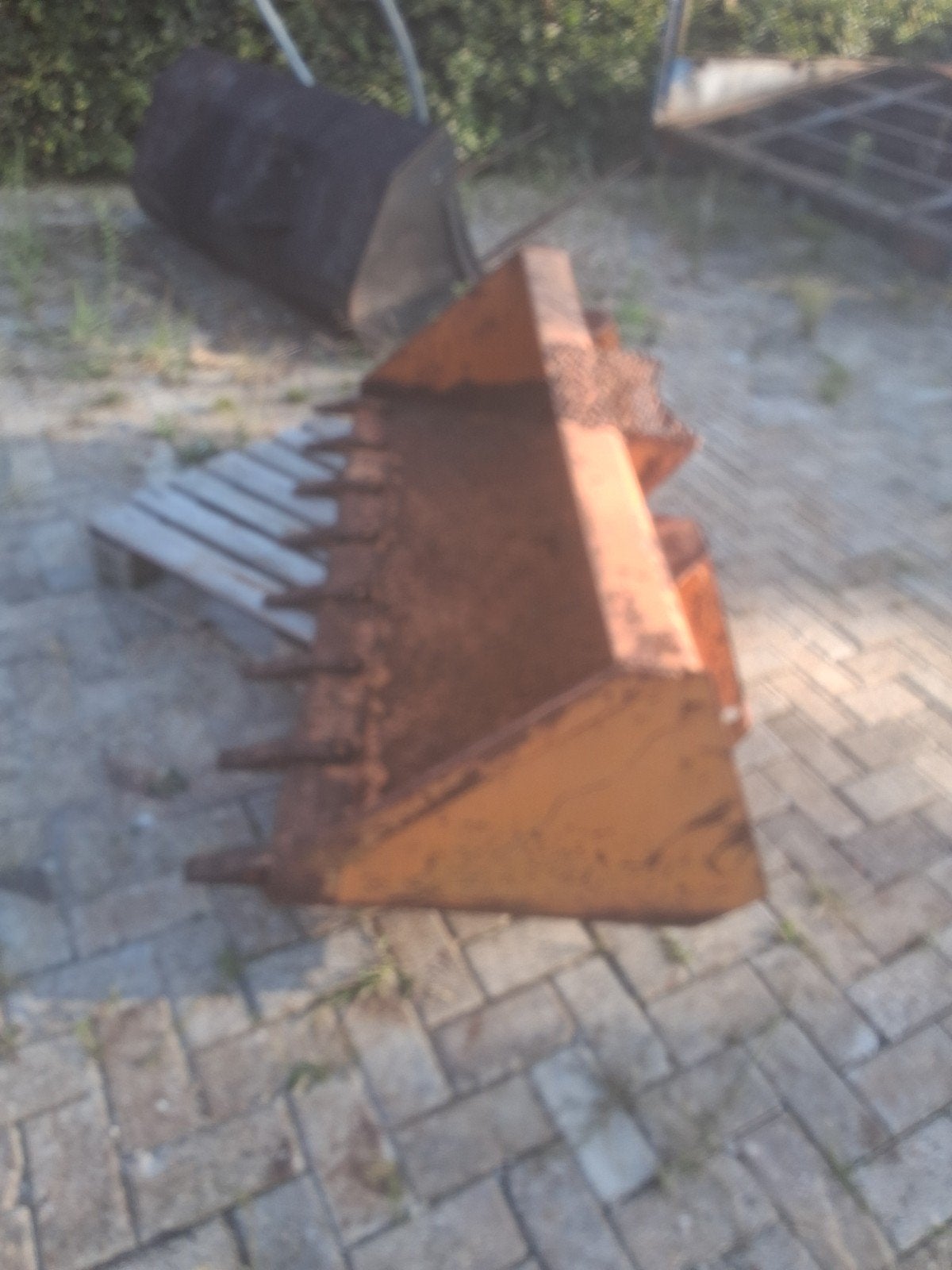 Grondbak voor Shovel/voorlader, Ophalen