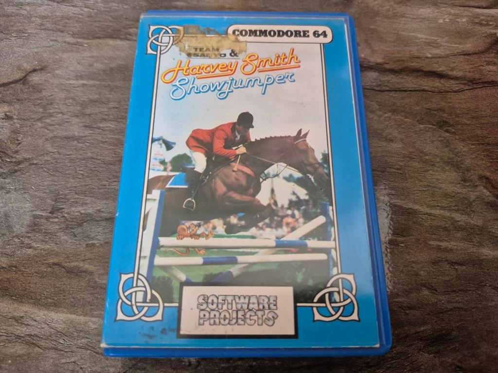 Commodore 64 C64 Kassette Game: Harvey Smith Showjumper, Gebruikt, 1 speler, Ophalen of Verzenden, Sport