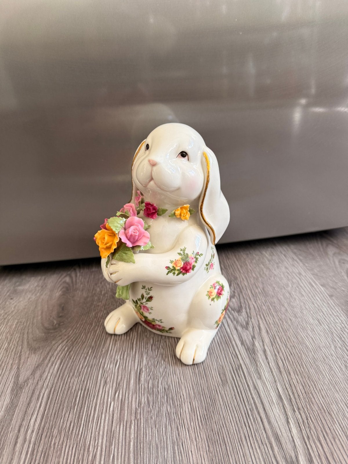 Prachtige floppy ear bunny van royal albert old country!, Ophalen of Verzenden