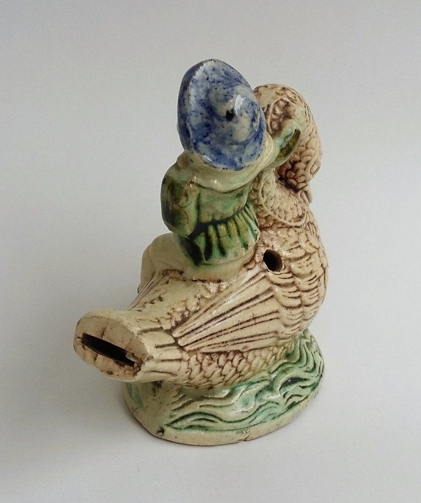 Omstreeks 1775-1825 Zeldzame Vogelfluit Lokfluit Vogel Fluit, Ophalen of Verzenden