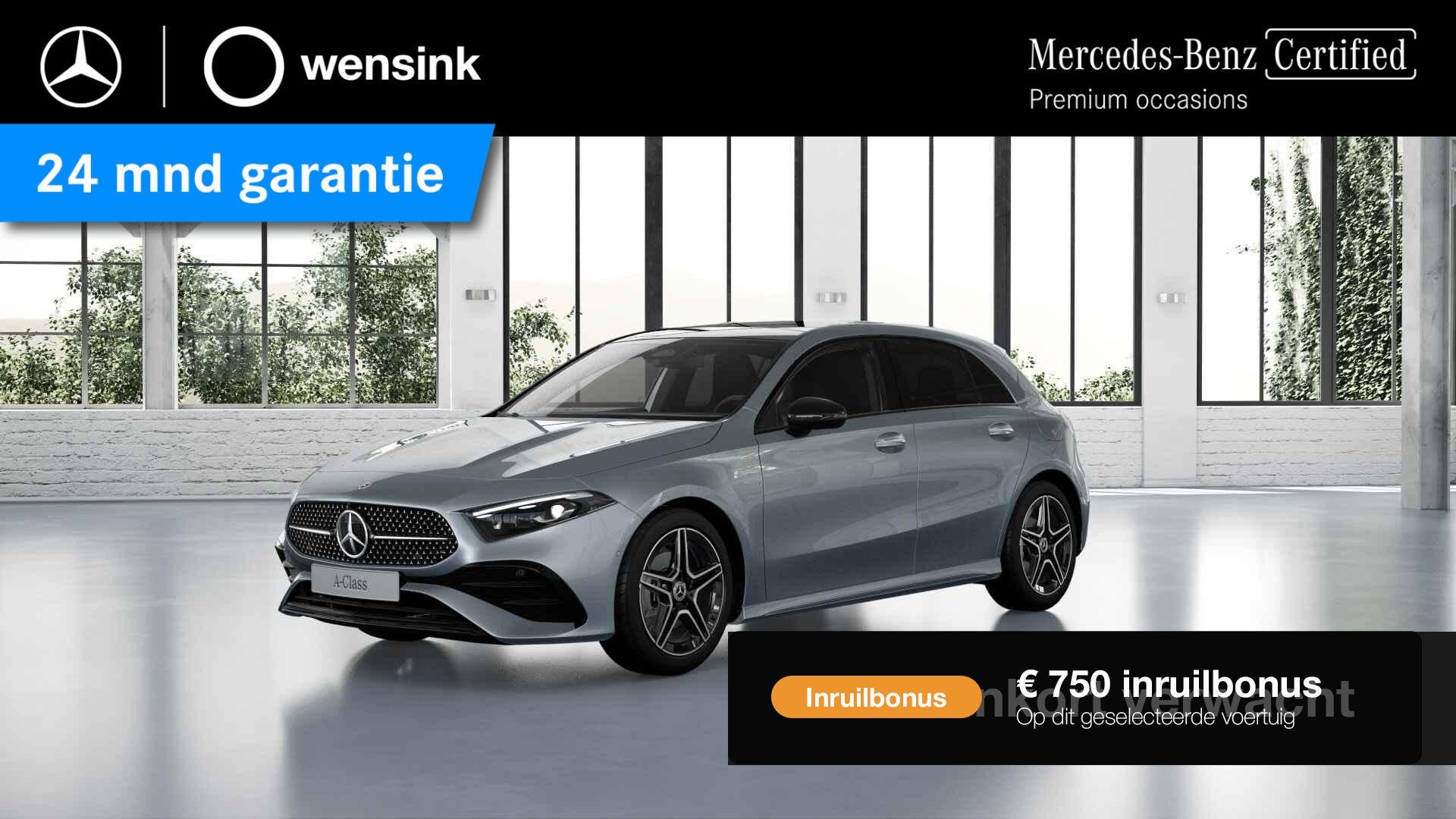 Mercedes-Benz A 180 Business Solutions AMG | Panoramadak | W, Auto's, 136 pk, Gebruikt, 4 cilinders, Bedrijf