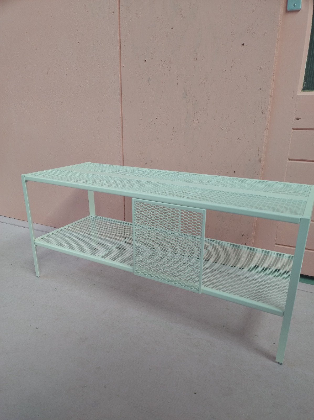 Ikea tv meubel metaal wit, Ophalen