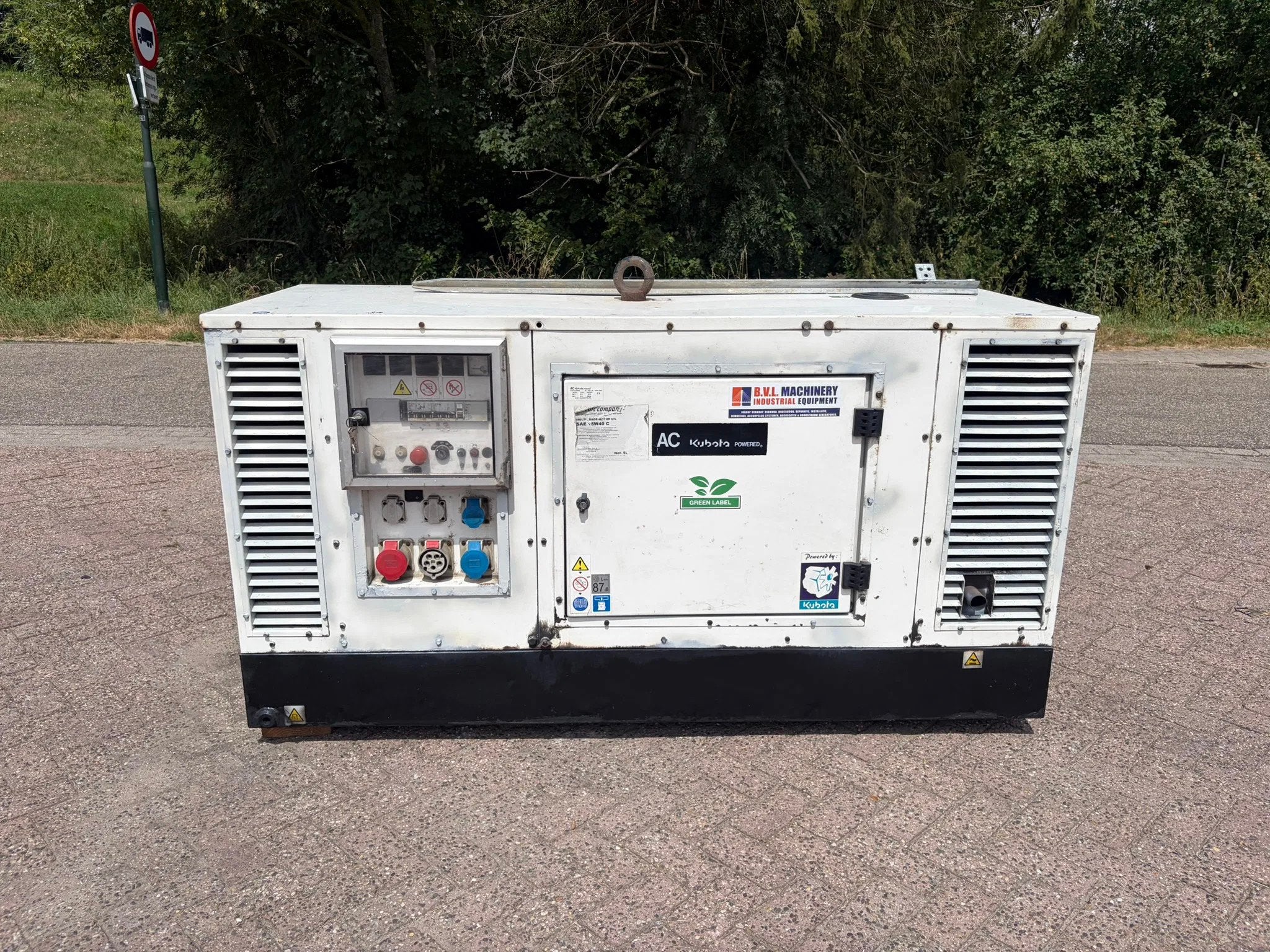 Europower Kubota 20 kVA Mecc Alte aggregaat generatorset