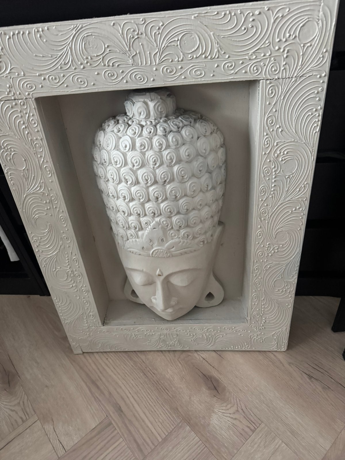 buddha schilderij ibiza, Ophalen of Verzenden, Zo goed als nieuw, 50 tot 75 cm, Schilderij