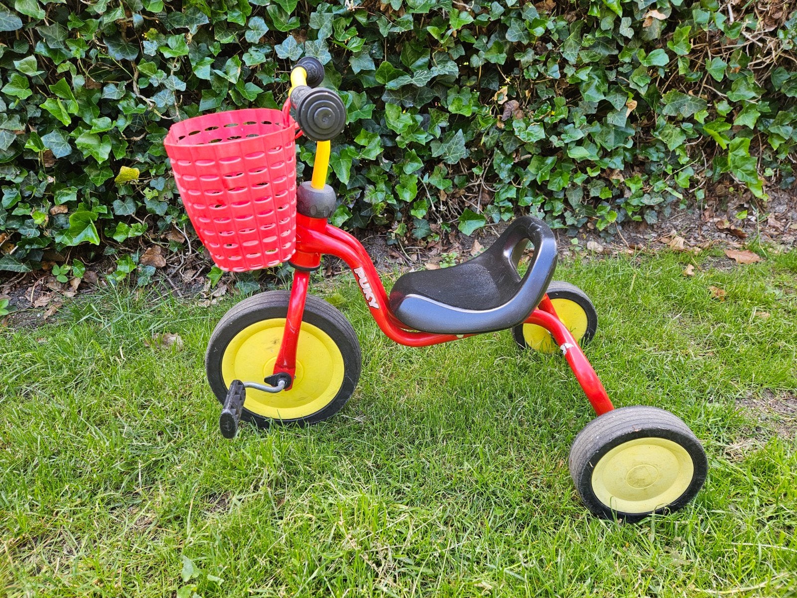 Puky driewieler rood met mandje, Ophalen, Gebruikt, Puky