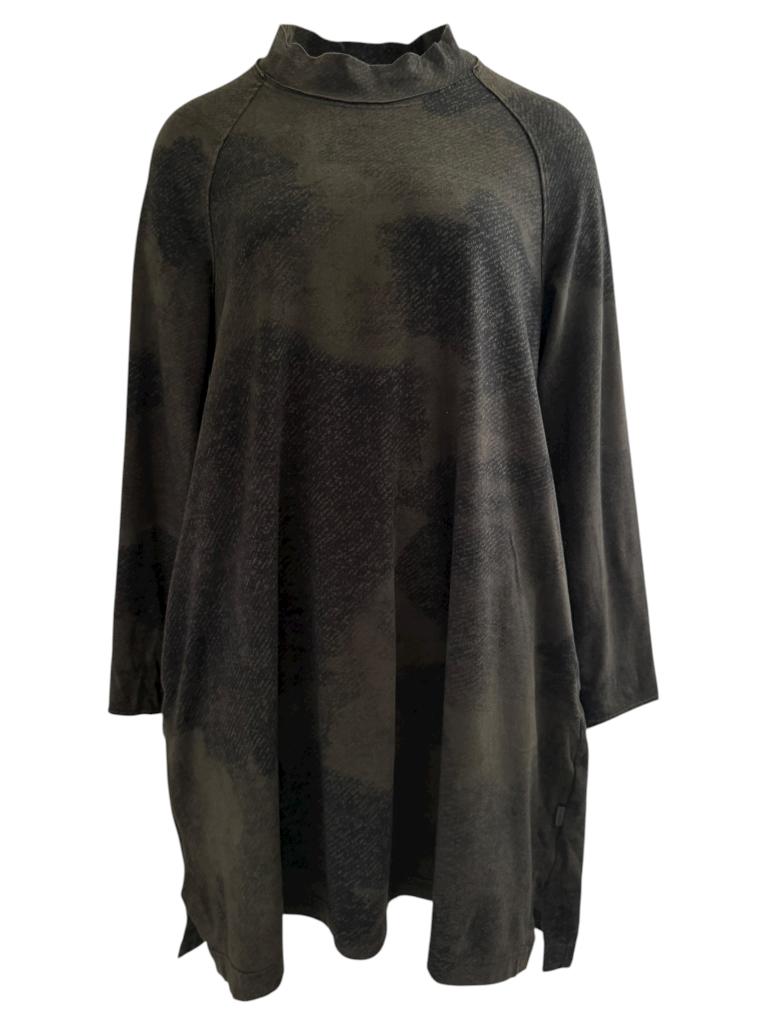 Oska jurk L, Kleding | Dames, Jurken, Zo goed als nieuw, Maat 46/48 (XL) of groter, Groen, Onder de knie, Ophalen of Verzenden