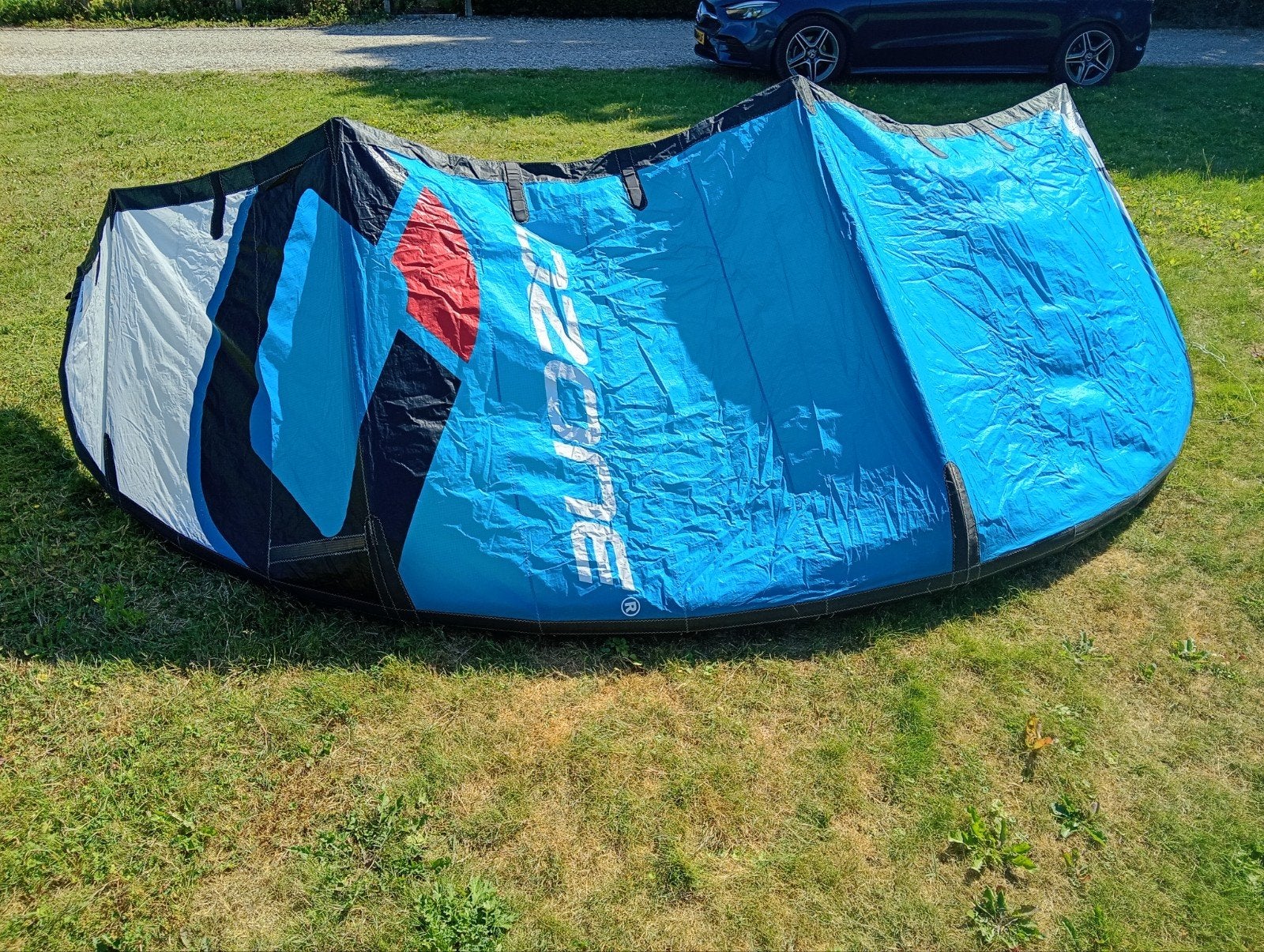 Ozone Edge   edge 7 m v9 Kite only, Gebruikt, 8 m², Geen board, Ophalen of Verzenden
