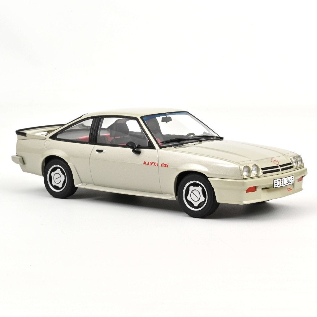 Norev 1:18 Opel Manta GSi 1987 Platin metallic. verwacht, Hobby en Vrije tijd, Modelauto's | 1:18, -, Nieuw, Norev, Ophalen of Verzenden