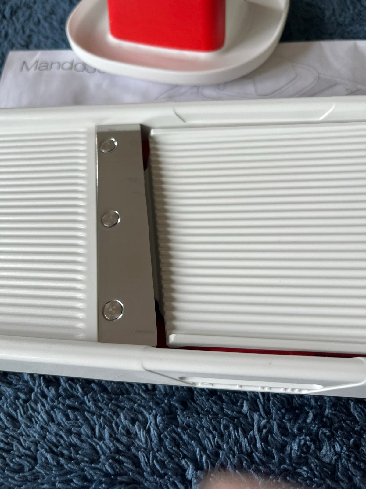 Tupperware Mandoline - Nieuw in verpakking, Wit, Overige typen, Nieuw, Ophalen of Verzenden