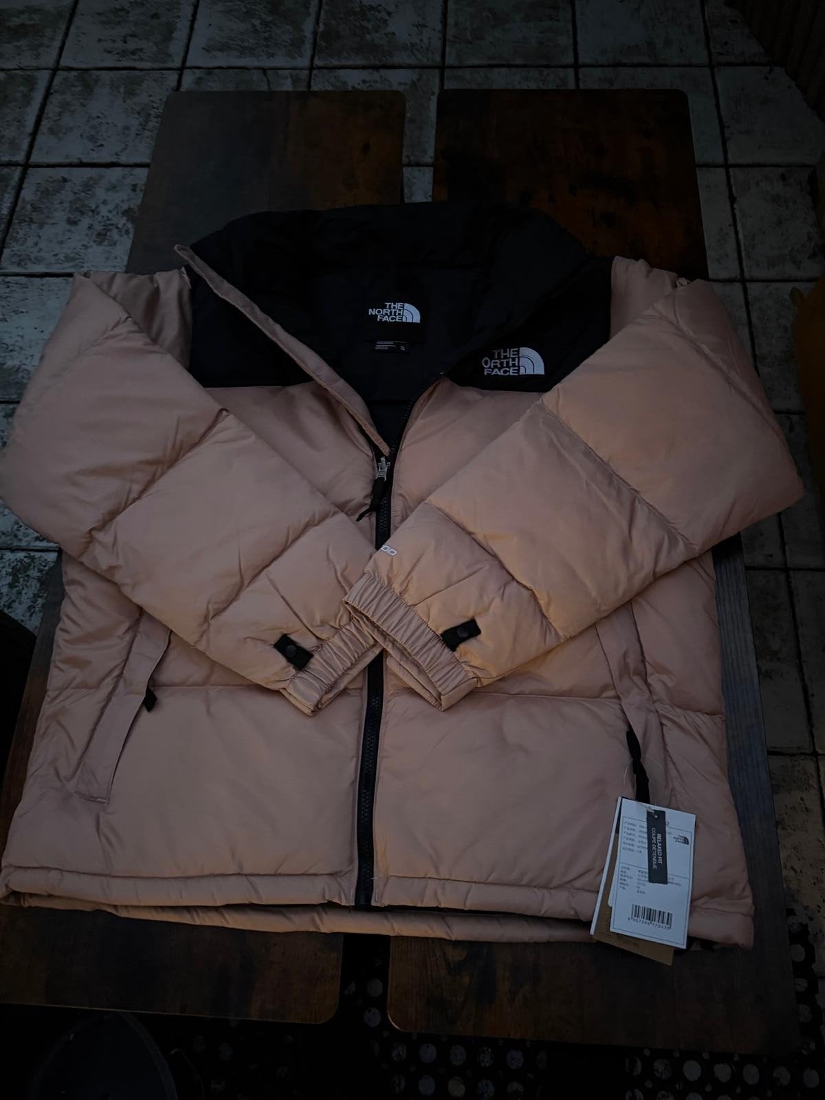 Northface Jas 700 Roze zwart XL, Zwart, Maat 46/48 (XL) of groter, Nieuw, Ophalen of Verzenden