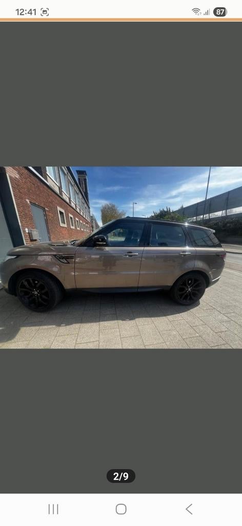 Land Rover Range Rover (sport) 3.0 Tdv6 AUT 2016 Bruin, 2993 cc, 255 €/maand, Bedrijf, Diesel