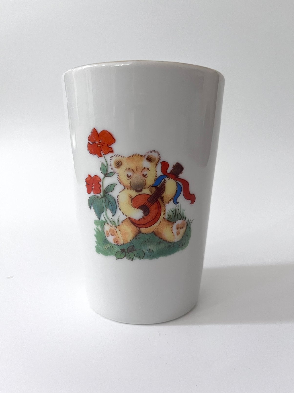 Vintage Geha Porzellan kinderbeker, jaren 70/80, Antiek en Kunst, Ophalen of Verzenden